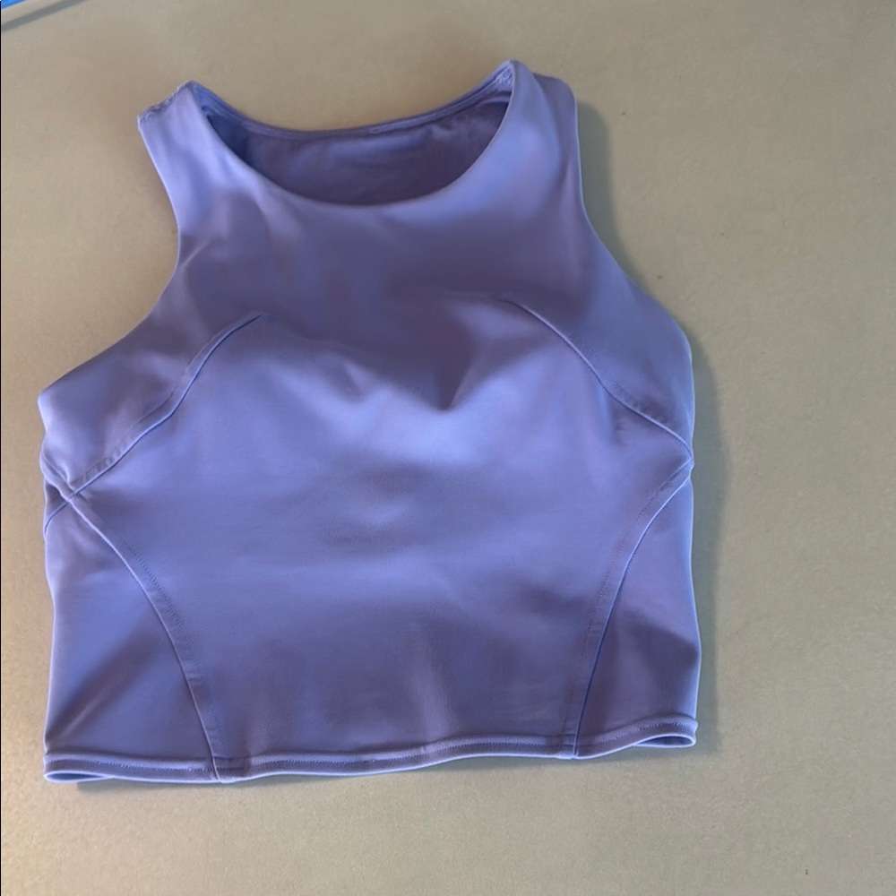 Lululemon Athletica Purple Crop Top